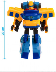 Робот-трансформер 2 в 1 «Школьный автобус и полицейский» - Фото 3