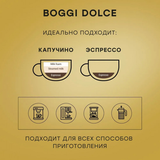 Кофе в зернах «Dolce»