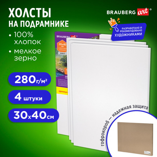 Комплект холстов на подрамнике