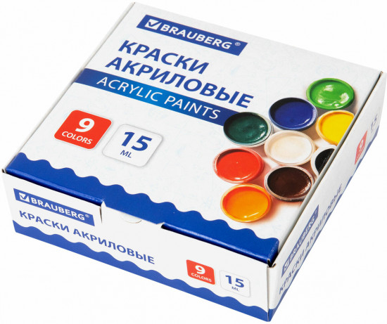 Краски акриловые