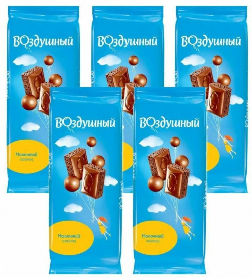 Шоколад молочный пористый «Воздушный»