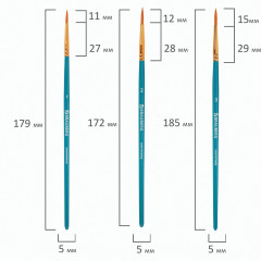 Набор кистей для рисования - Фото 14