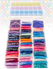 Набор камней для алмазной мозаики с органайзером «Звездный» - Фото 3