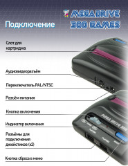 Игровая приставка Mega Drive Lit 300 - Фото 6