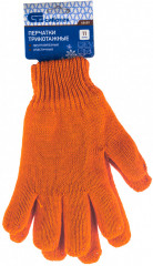 Перчатки трикотажные двойные - Фото 2