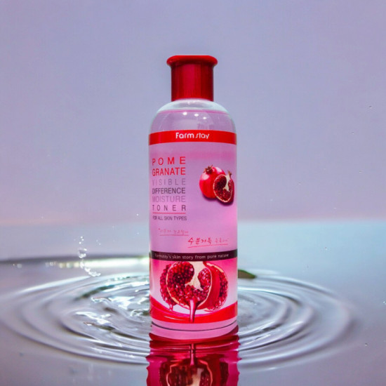 Тонер для лица с экстрактом граната увлажняющий «Visible Difference Moisture Toner Pomegranate»