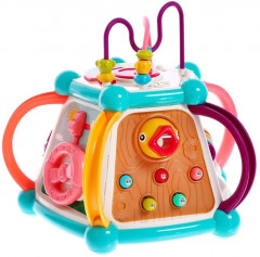 Игрушка-бизиборд развивающая 7 в 1 «Логический центр» - Фото 1