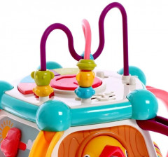 Игрушка-бизиборд развивающая 7 в 1 «Логический центр» - Фото 7