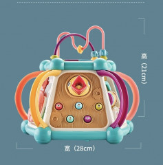 Игрушка-бизиборд развивающая 7 в 1 «Логический центр» - Фото 15