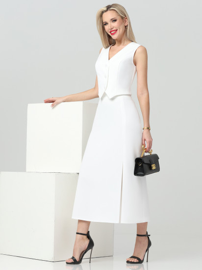 Костюм женский Эффектный образ, вайт