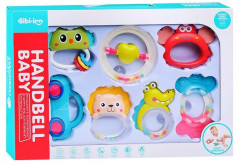 Набор погремушек-прорезывателей «Handbell baby» - Фото 1
