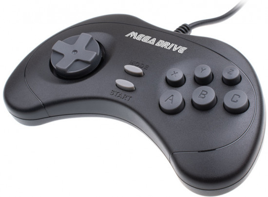 Комплект джойстиков Dendy shop «Mega drive 16-bit»