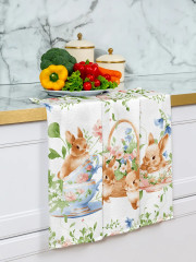 Комплект полотенец кухонных «Сute bunnies» - Фото 3