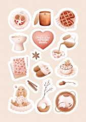 Набор стикеров «Нежность деталей» - Фото 1