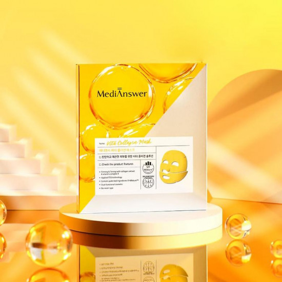 Маска для лица гидрогелевая с коллагеном «Vita Collagen Mask»
