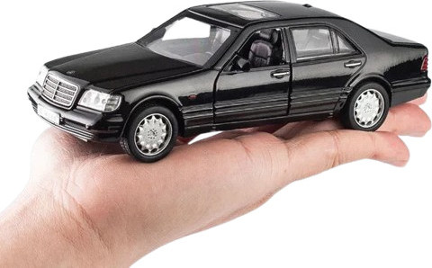 Модель металлическая «Mercedes-Benz W140»