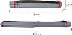 Тубус для чертежей телескопический - Фото 5