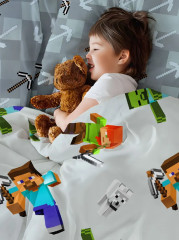 Комплект детского постельного белья «Кубический мир» - Фото 2