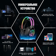 Наушники с ушками «Phantom» - Фото 6