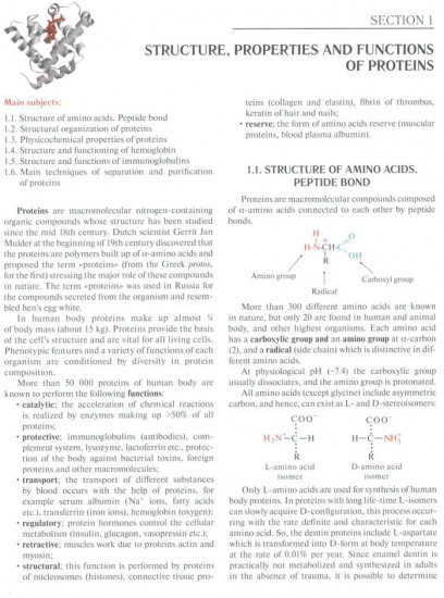 Biochemistry with Exercises and Tasks
