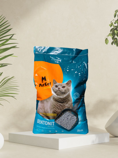 Наполнитель комкующийся с ароматом кофе