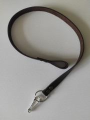 МИКАВИ Страховочный ремень / тренчик натуральная кожа 65 см коричневый - Фото 2