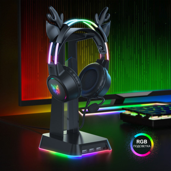 Наушники игровые Onikuma Black Furie