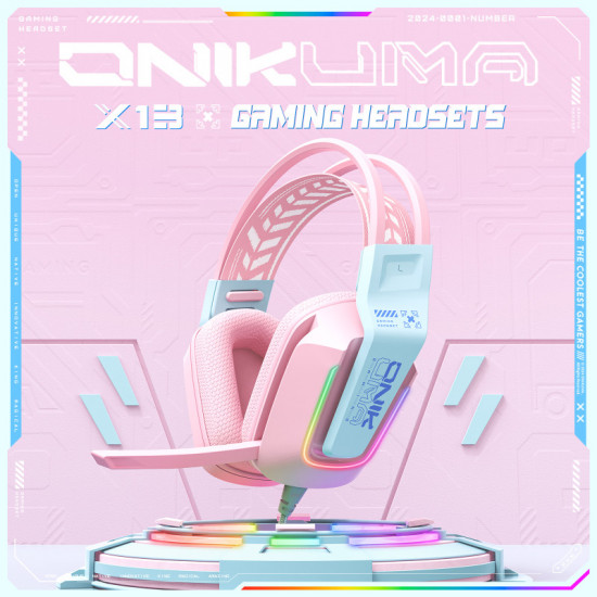 Наушники игровые Onikuma Cyber White