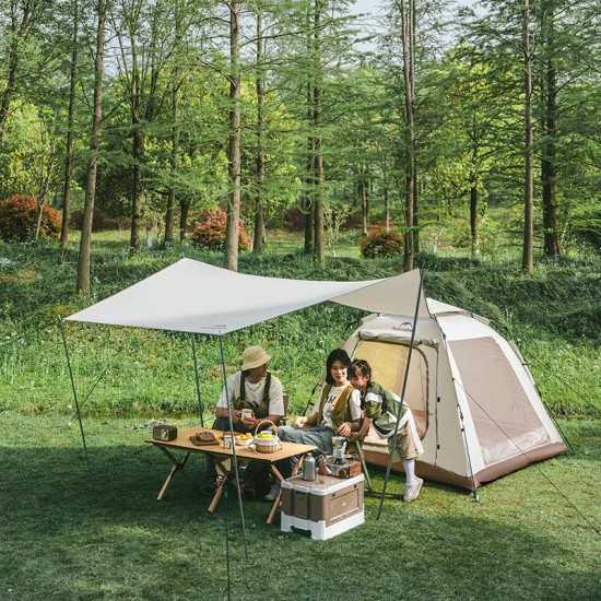 Палатка трехместная с навесом «Ango Picnic»