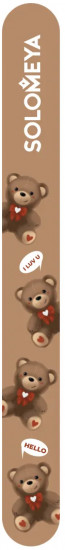 Пилка для ногтей двухсторонняя «Kawaii bears»