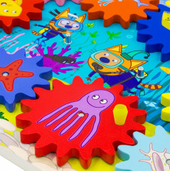 Бизиборд «Три кота. Шестеренки» - Фото 6