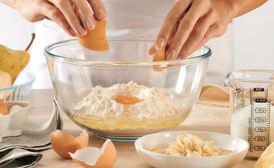 Миска стеклянная