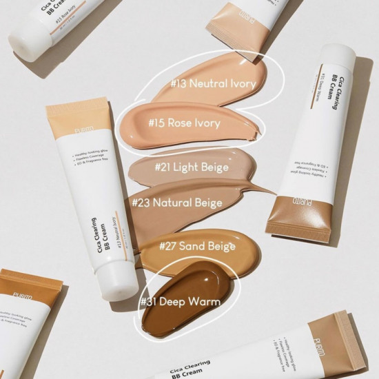 ВВ-крем для лица «Cica Clearing BB Cream» SPF38 PA+++, оттенок 31 Темно-бежевый