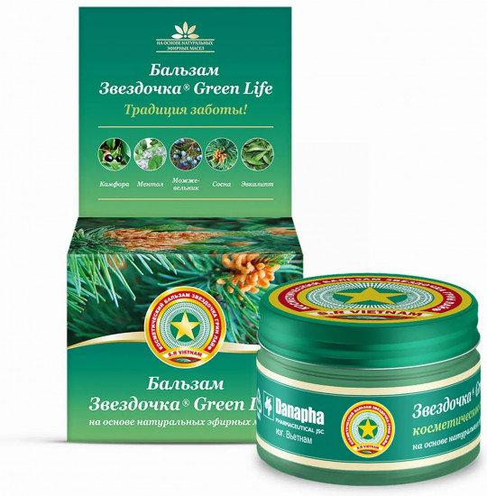Бальзам «Звездочка. Green Life»
