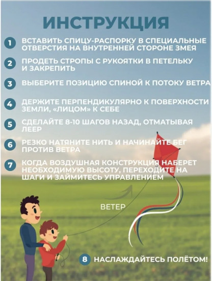 Змей воздушный «Лев»