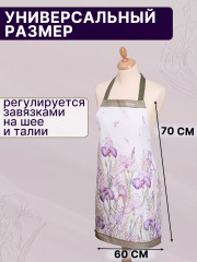 Фартук кухонный «Ирисы» - Фото 1