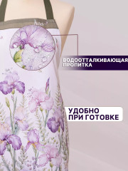 Фартук кухонный «Ирисы» - Фото 3