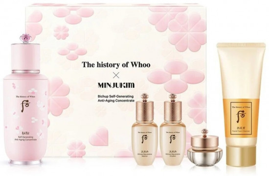 Набор для лица уходовый «Self-Generating Anti-Aging Concentrate X MinjuKim Edition»