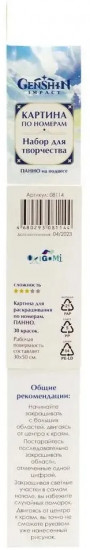 Картина для раскрашивания по номерам «Геншин. Гань Юй»