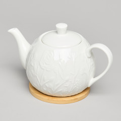 Чайник заварочный на деревянной подставке «Meadow» - Фото 3