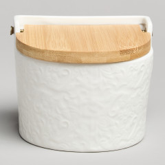 Банка для соли с деревянной крышкой «Muse» - Фото 4