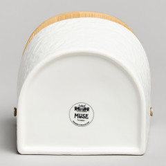 Банка для соли с деревянной крышкой «Muse» - Фото 5