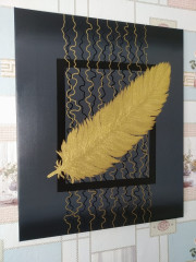 Картина модульная «Игра золота» - Фото 7