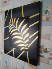 Картина модульная «Игра золота» - Фото 8