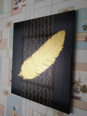 Картина модульная «Игра золота» - Фото 10