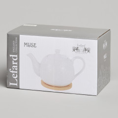 Чайник заварочный на деревянной подставке «Muse» - Фото 1