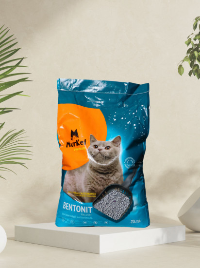 Наполнитель комкующийся с ароматом сакуры