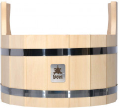 Ушат «шайка» с системой регулировки обручей - Фото 1