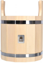 Запарник с крышкой и системой регулировки обручей - Фото 1