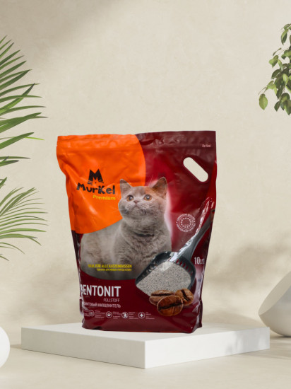 Наполнитель комкующийся с ароматом кофе